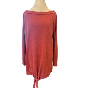 Bellamie Women's Plus Size Tie Waist Sweater Size 1X EUC